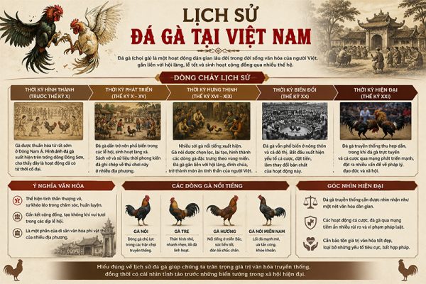 Lịch sử đá gà tại Việt Nam